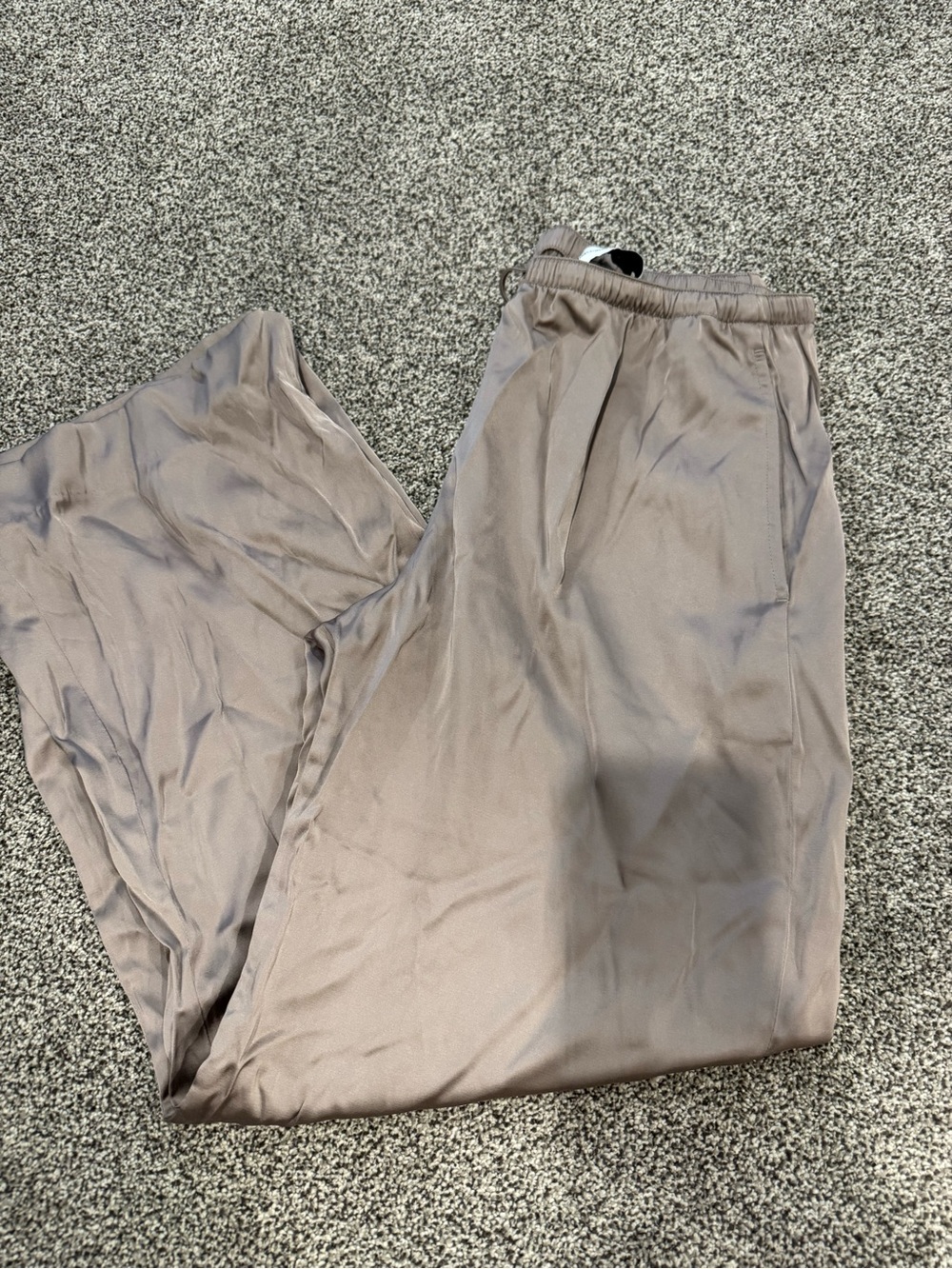 Abercrombie satin draw string pant